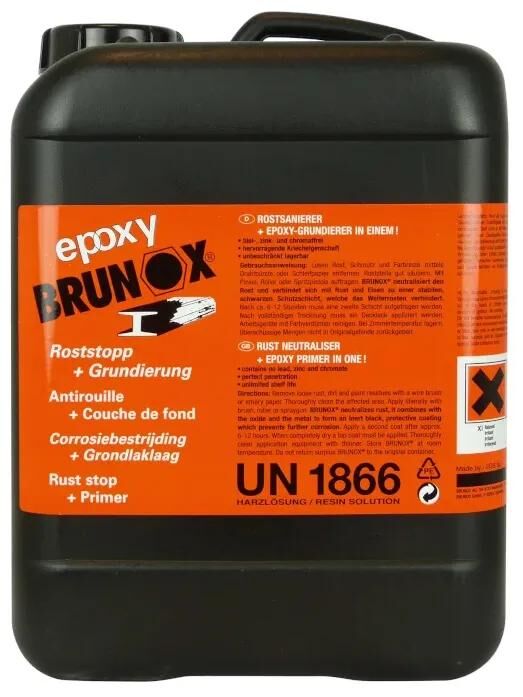 Brunox convertitore di ruggine epossidico epossidico sfuso 5000 ml