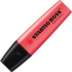 Abi text marker stlo boss original ultra 2-5mm red diagonal