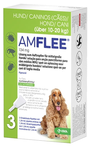 Krka Amflee Spot su Hond