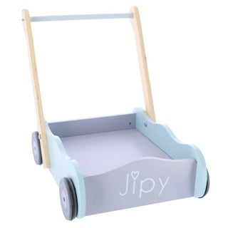 Carro de bloques de madera jipy con bloques de madera uni