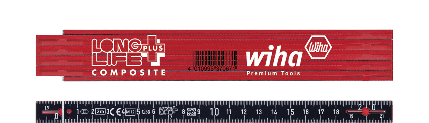 Wiha Duimstok Longlife Plus Composite 2m
