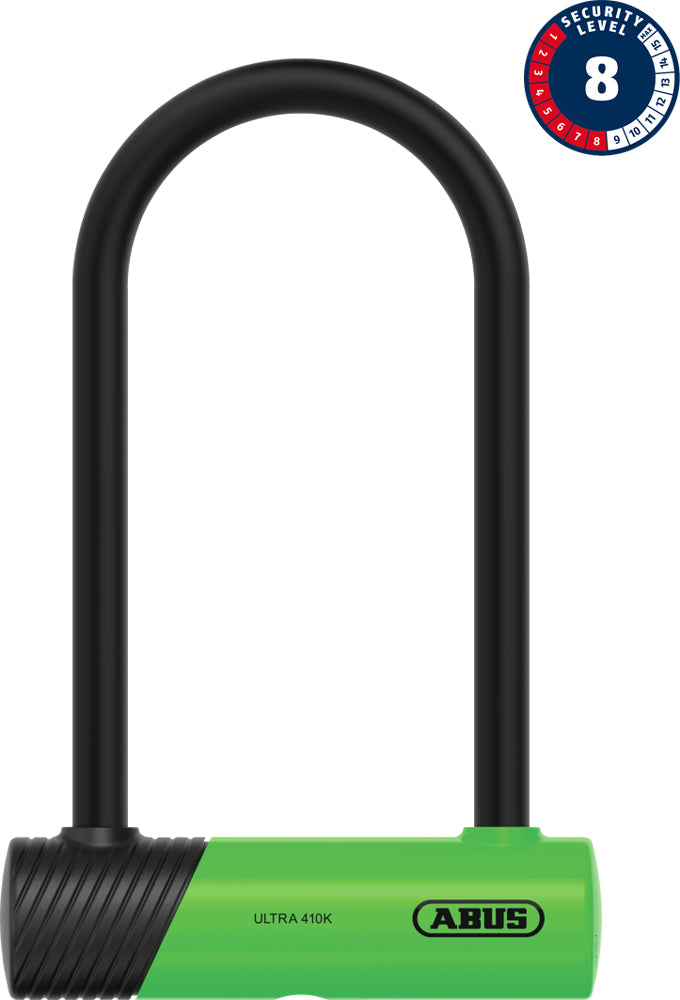 Lucchetto a U Abus ultra mini 410k 150hb180 incl. Staffa sh34