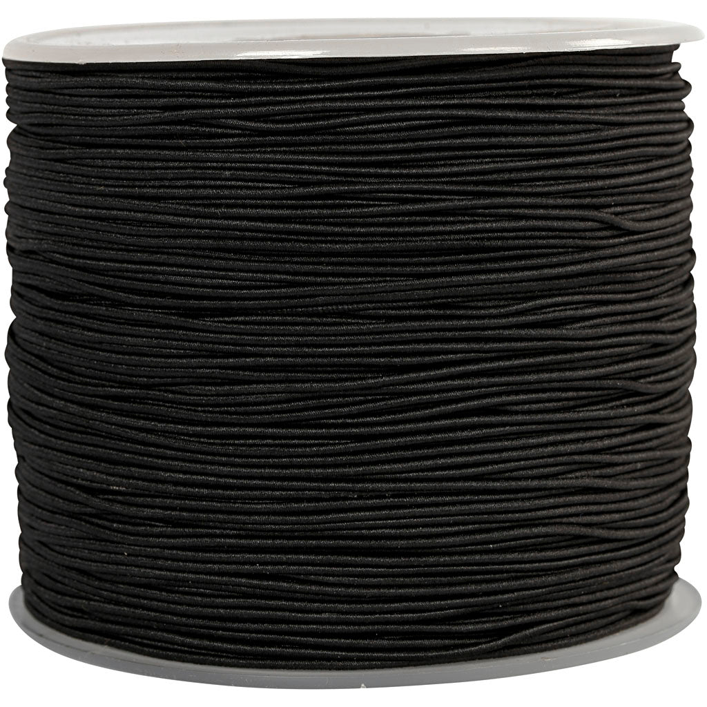 Corda elastica Creative Company, spessore 1 mm, nera, 250 m 1 rotolo