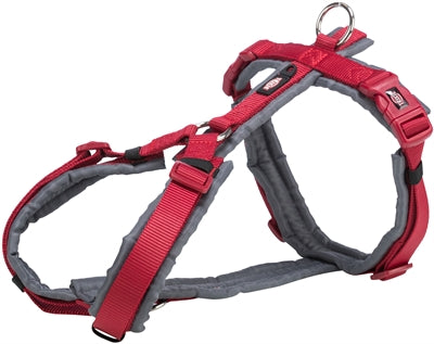 Trixie pettorina per cani premium trekking rosso grigio