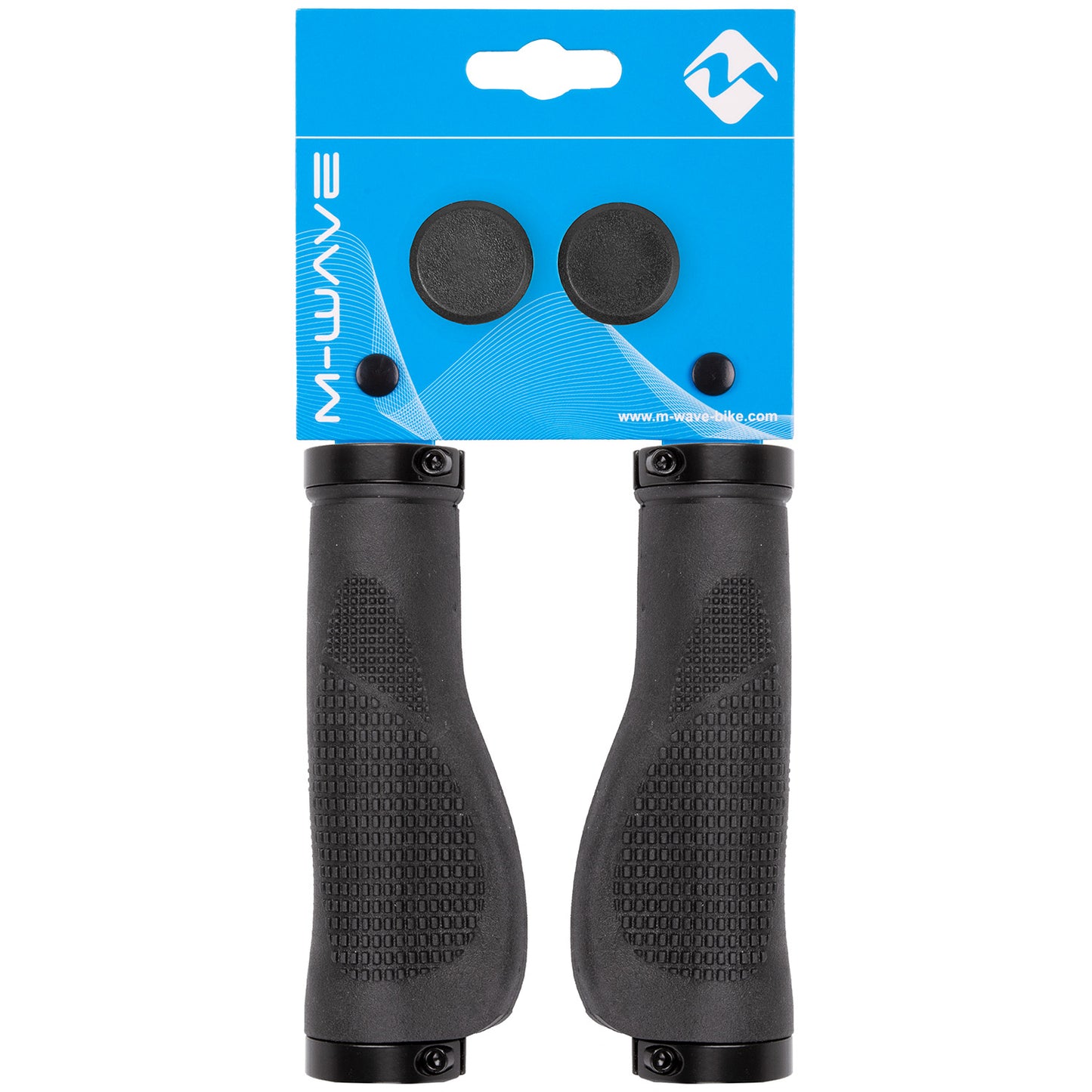 Manopole per bicicletta M-Wave Cloud Ergo Fix 2