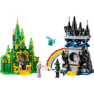 Lego 75689 La malvagia città di smeraldo e il castello di kiamo ko