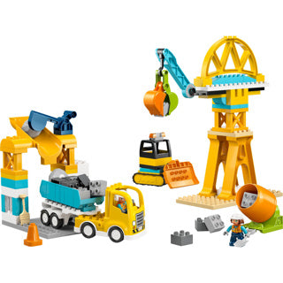 Lego Duplo Town 10476 Cantiere e veicoli 3in1