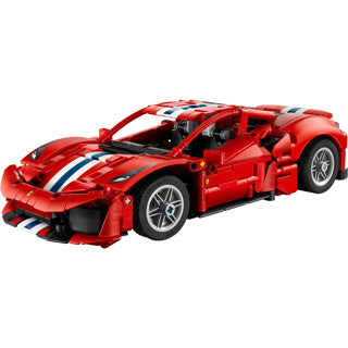 Lego technic ferrari 488 pista coche juguetes para niños y decoración 42235
