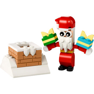 Borse Lego 30692 Babbo Natale nel camino | 10 pezzi