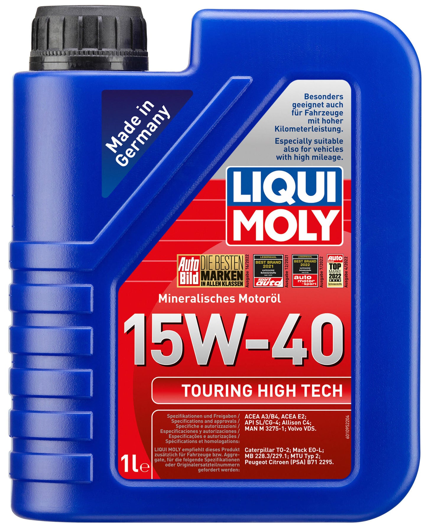 Liqui MOLY Touring High Tech 1 LTR. 15W-40HD