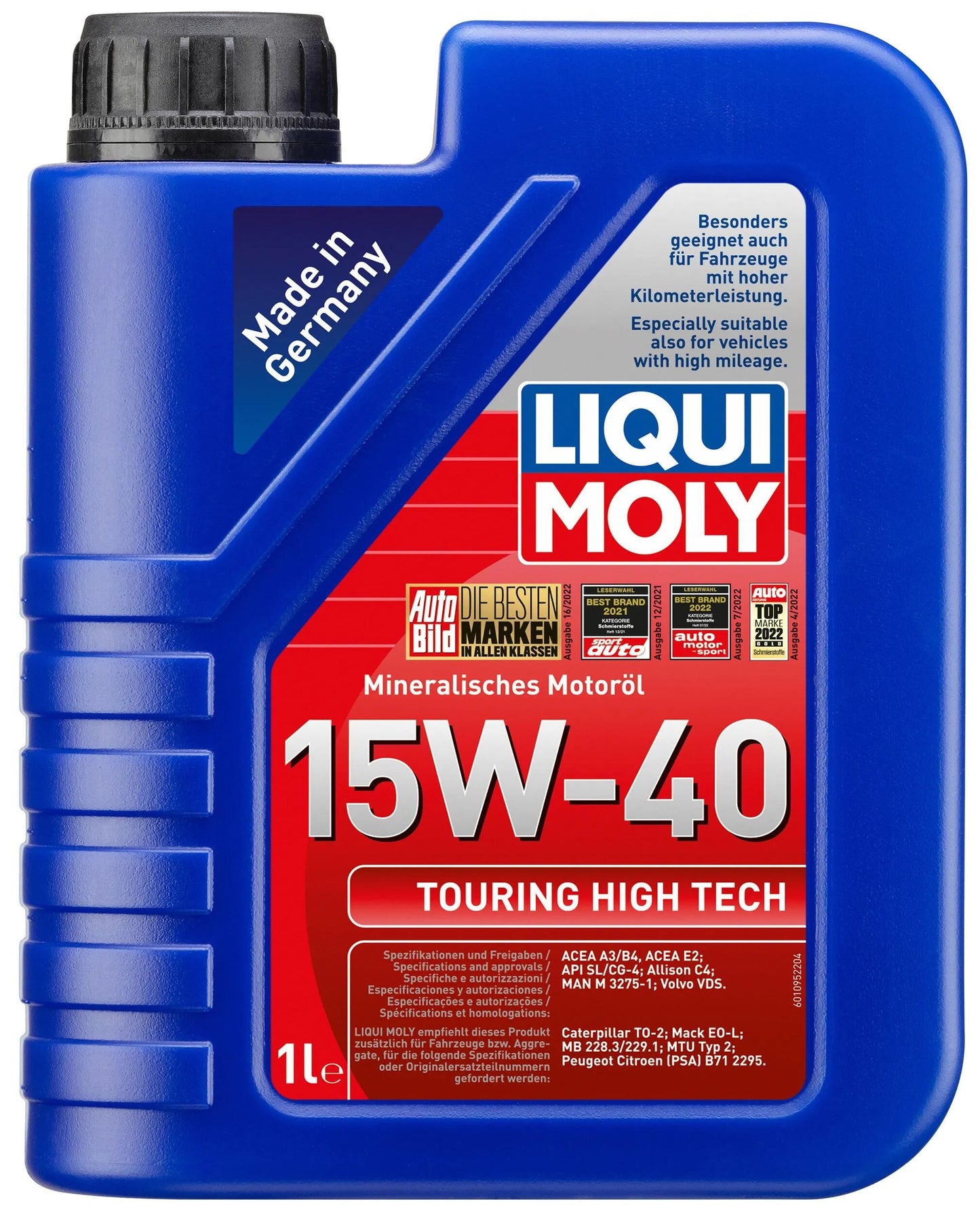 Liqui MOLY Touring High Tech 1 LTR. 15W-40HD