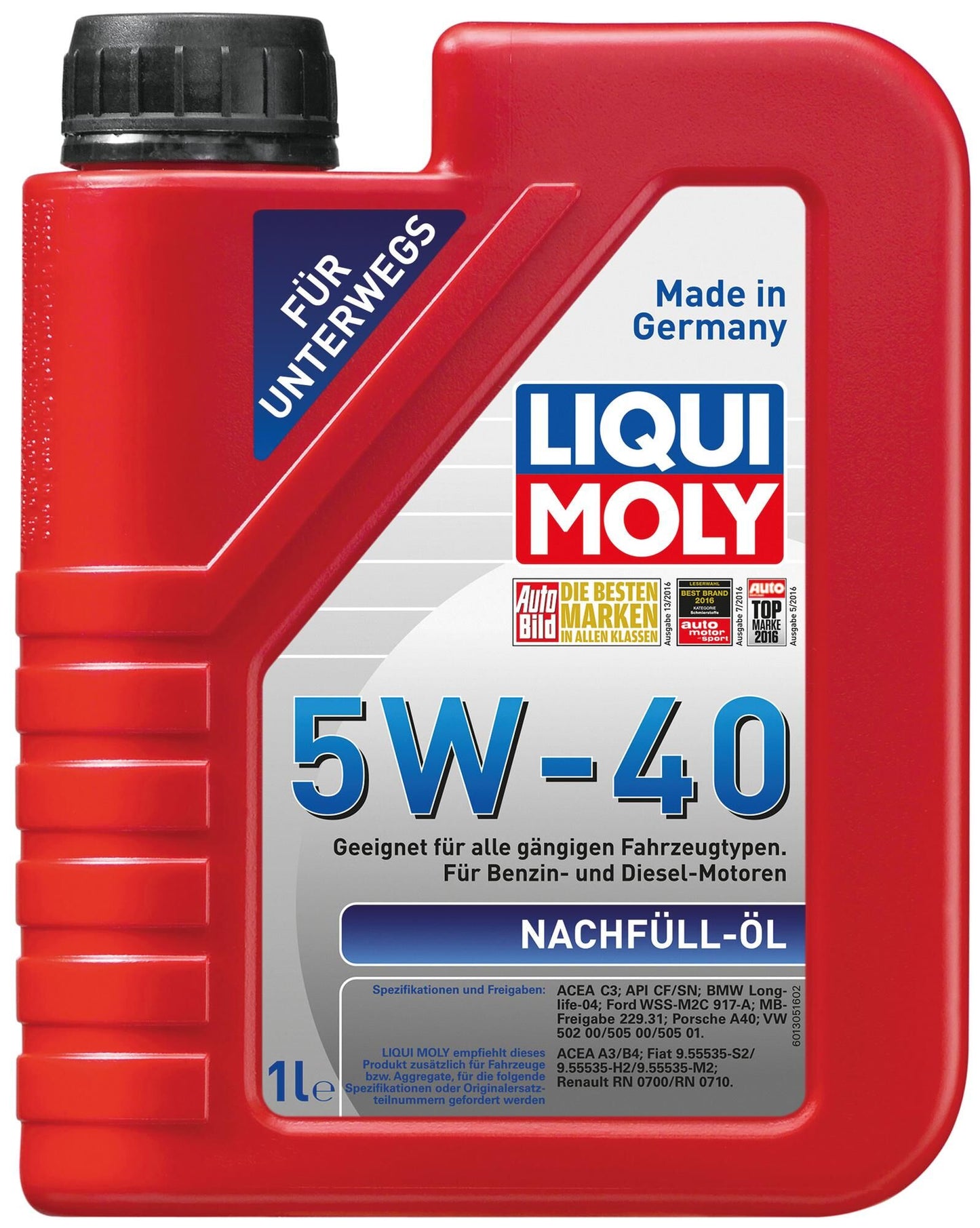 Liquili Moly RETILL OLIO 5W40 1 LTR.
