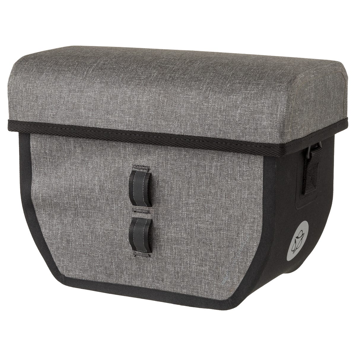 Tech bolsa de manillar refugio klickfix grande gris