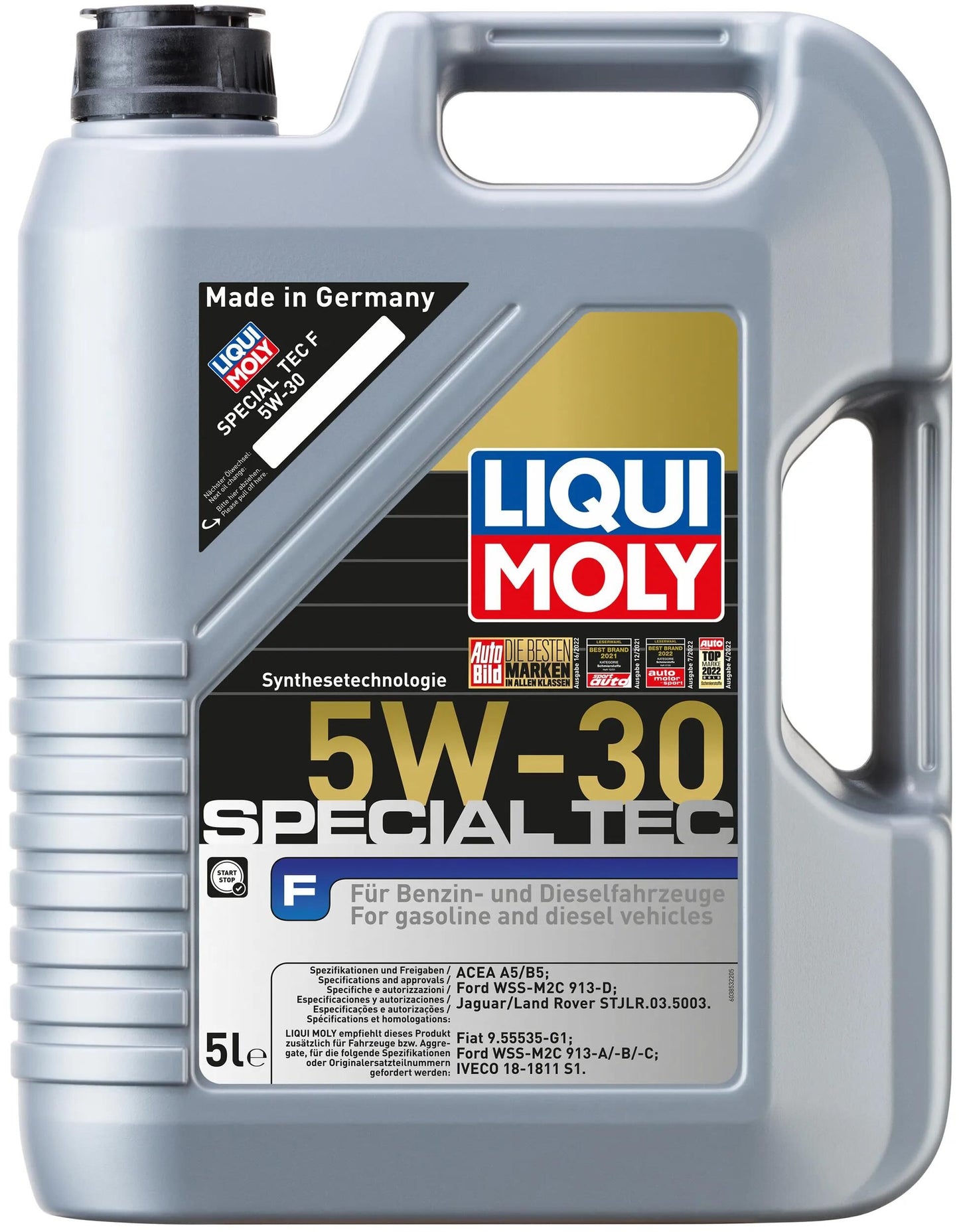 Liqui MOLY Motor Oil Special Tec f.