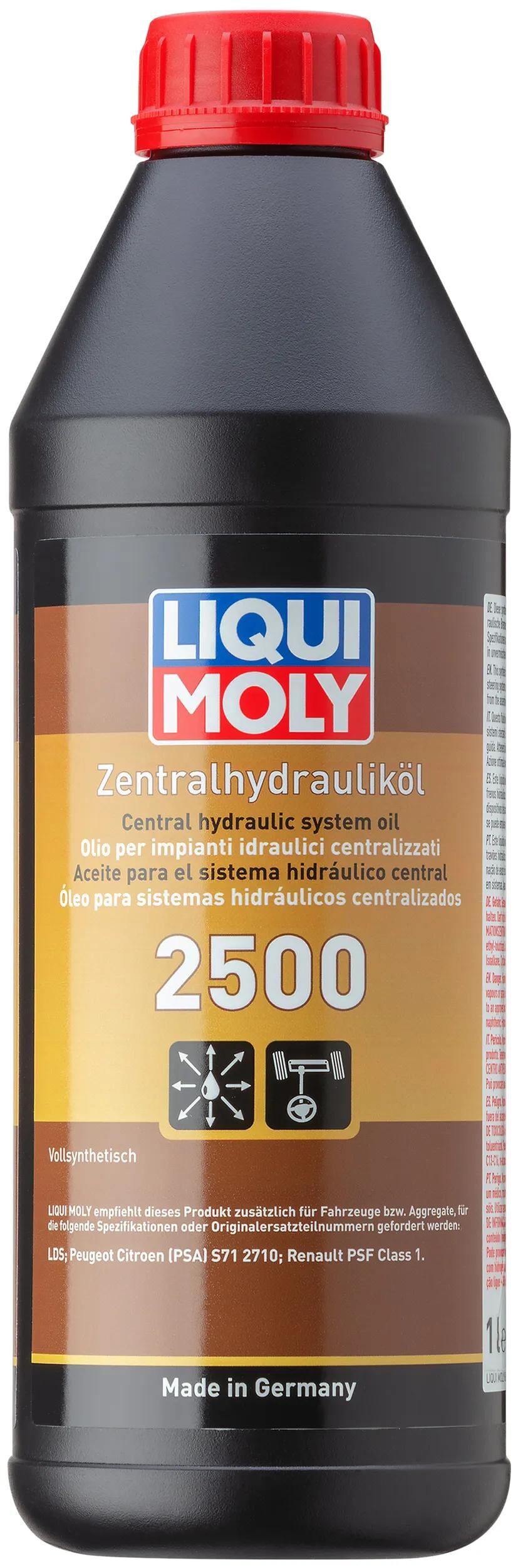 Liquili MOLY Cenral Cenral Olio idraulico 2500 Contenuto 1L