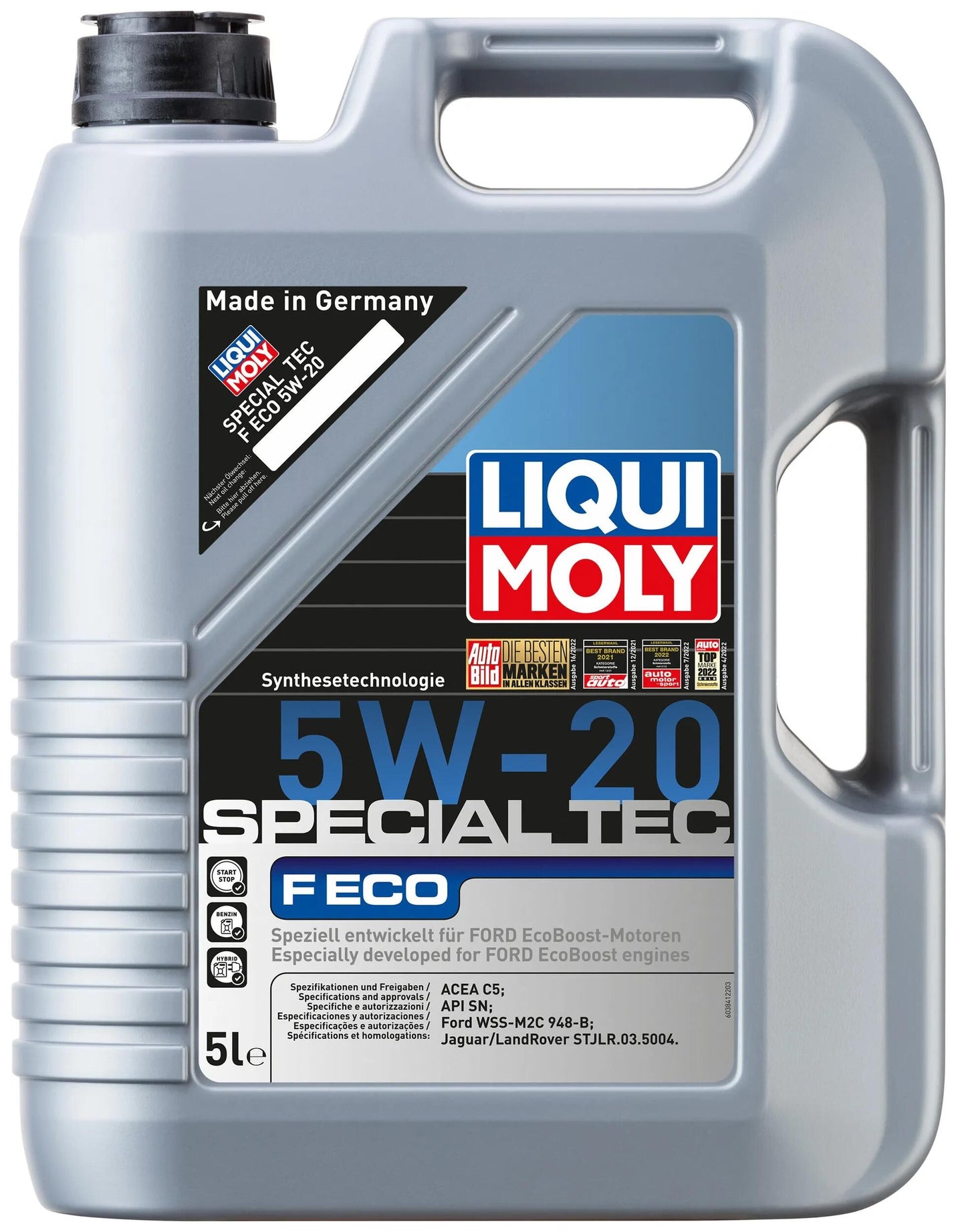 Liqui Moly Motor Oils Special Tec F EcO.