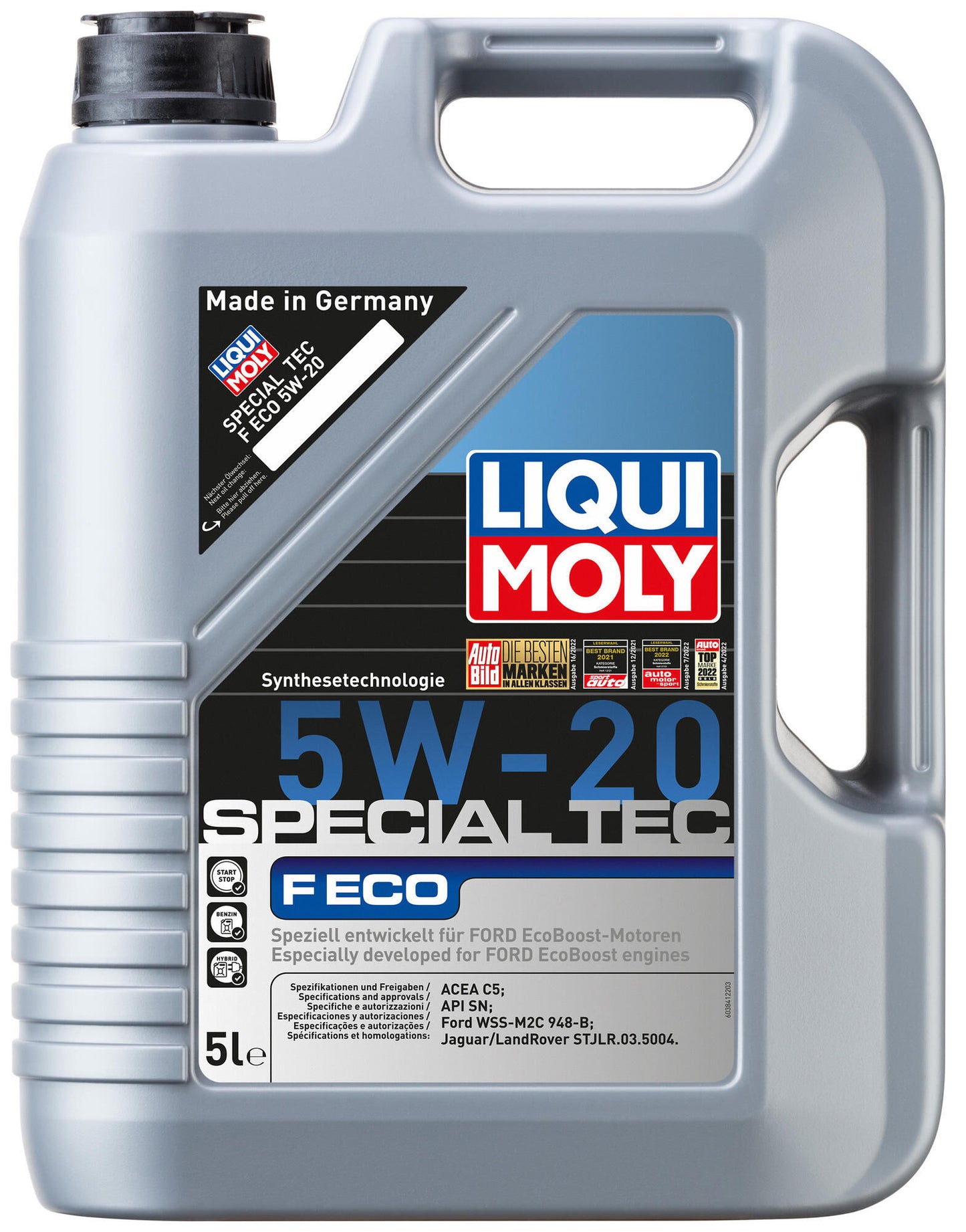Oli motori liquy di liqui speciali tec f eco.
