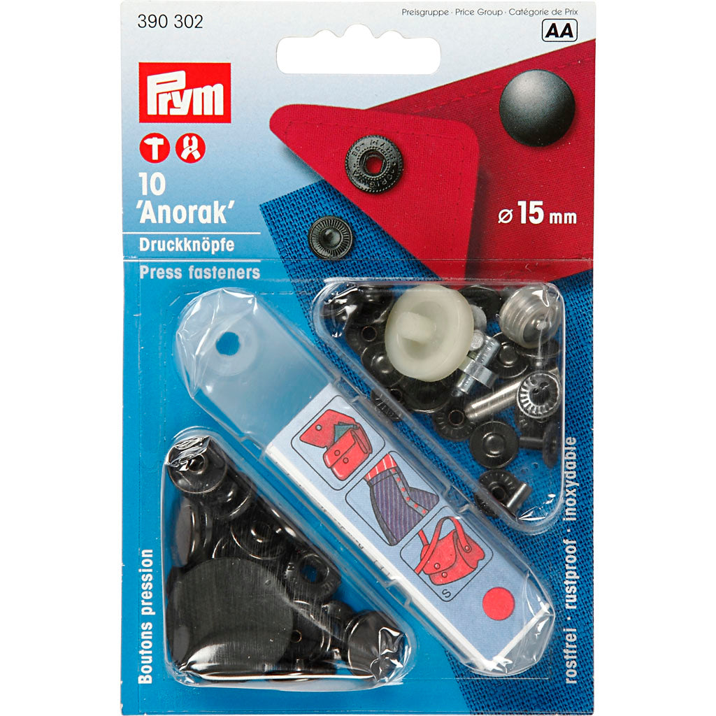 PRYM Snapping Start Set, D 15 mm, 1 set