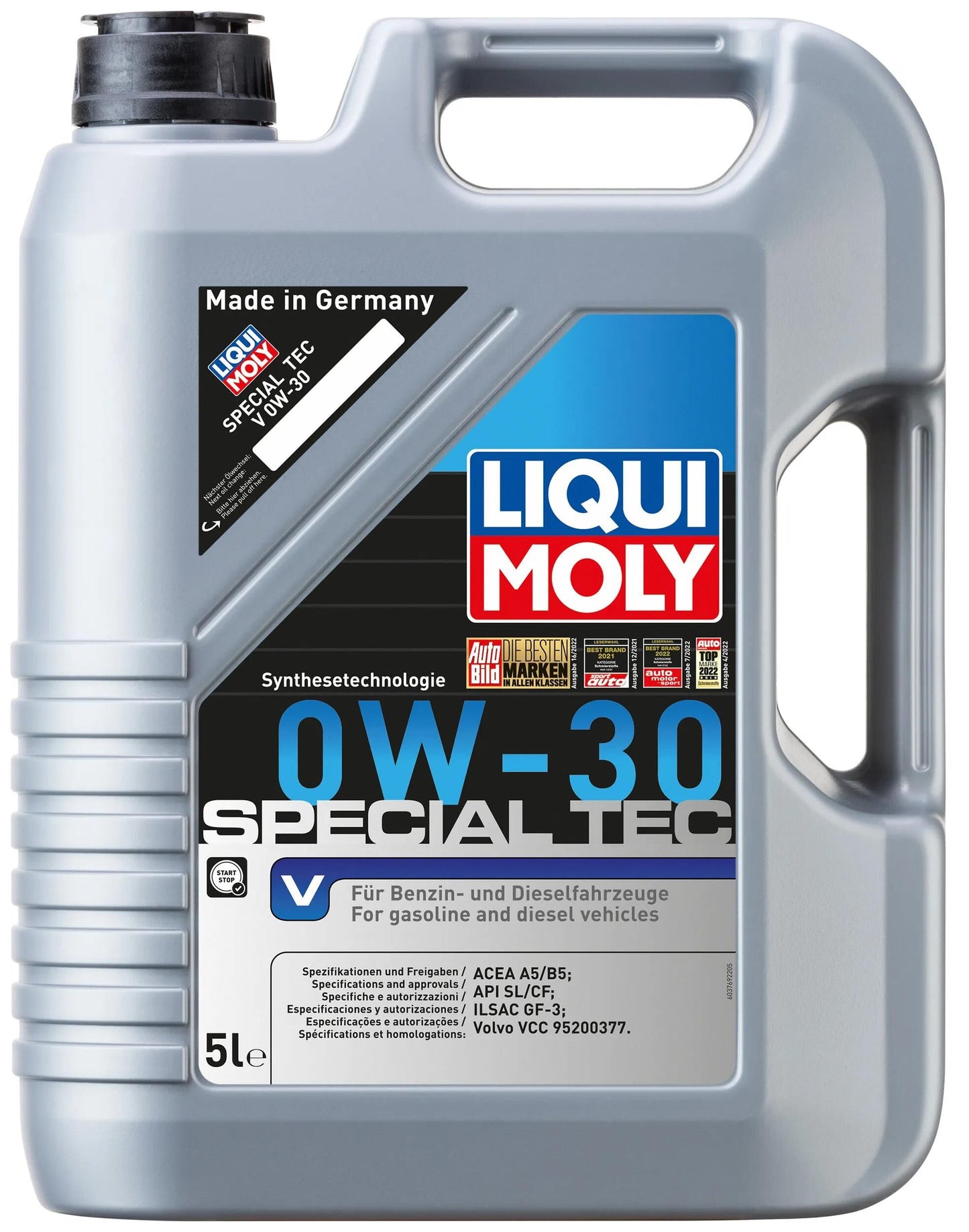 Liqui MOLY Speciale TEC V 0W-30 5 LTR LM