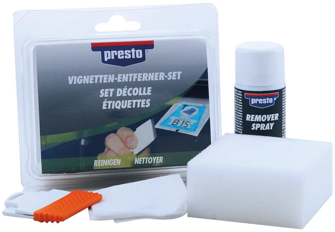 Set di rimozione della vignetta di presta 50 m