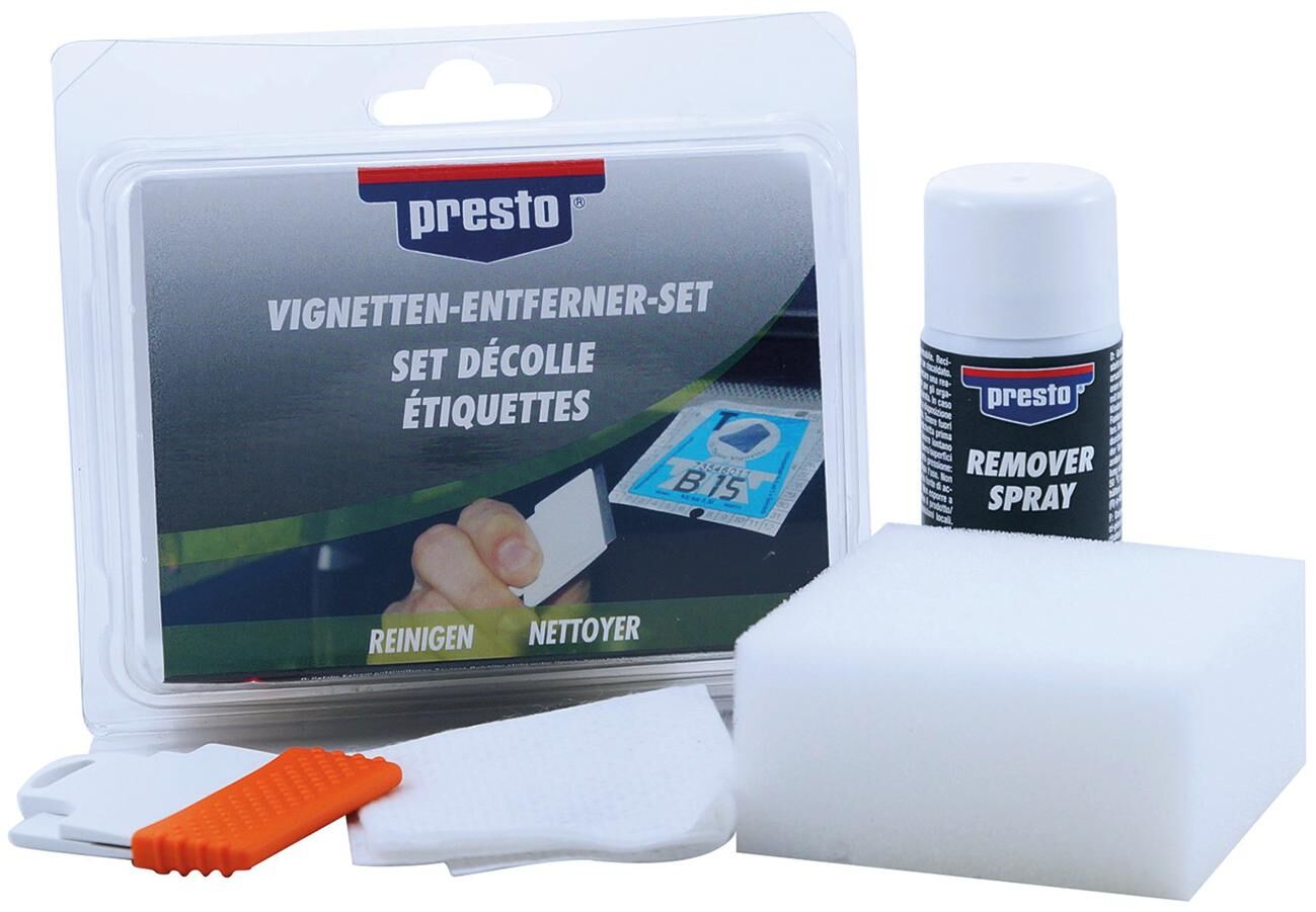 Set di rimozione della vignetta di presta 50 m