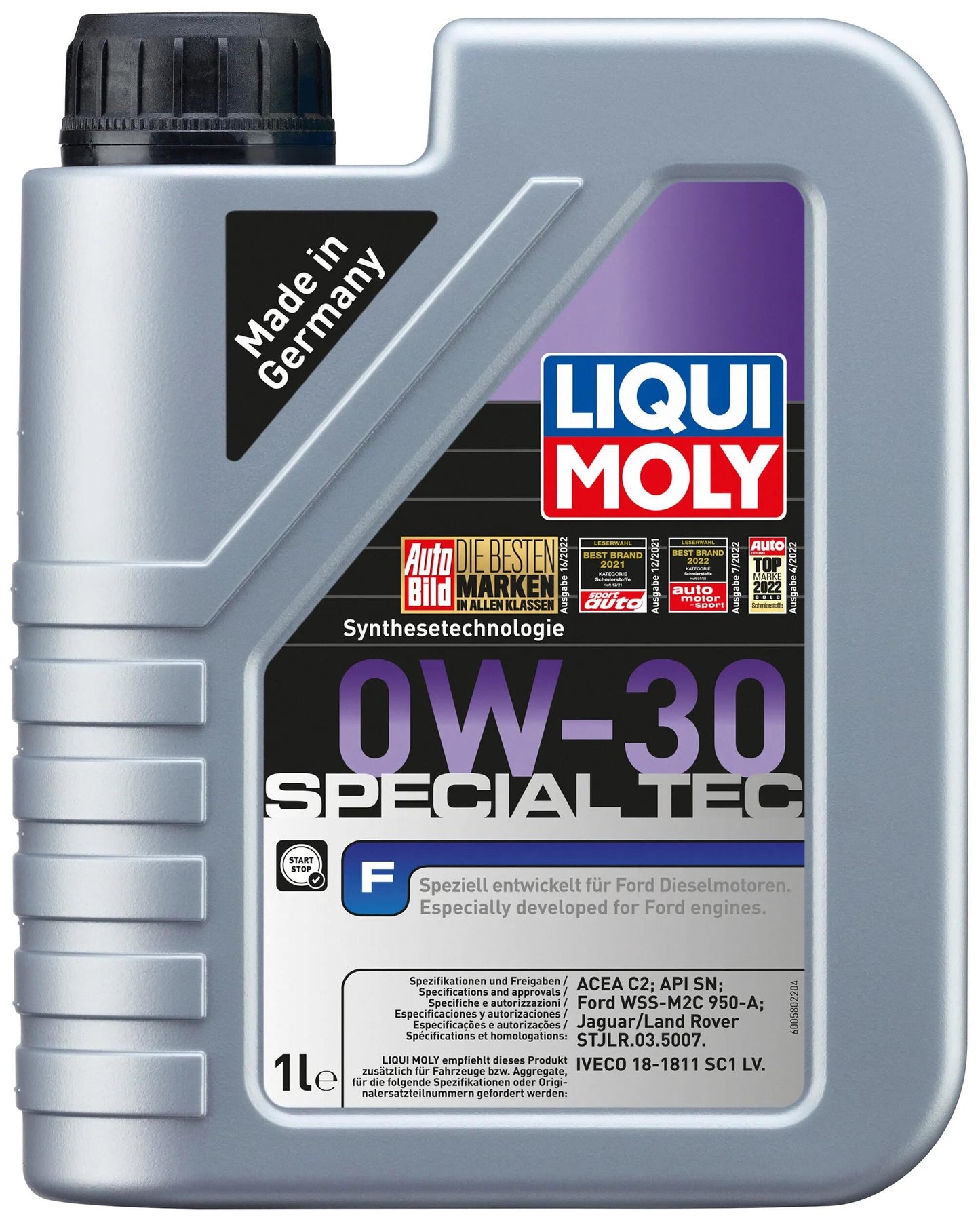 Liqui MOLY Motor Oil Special Tec f.