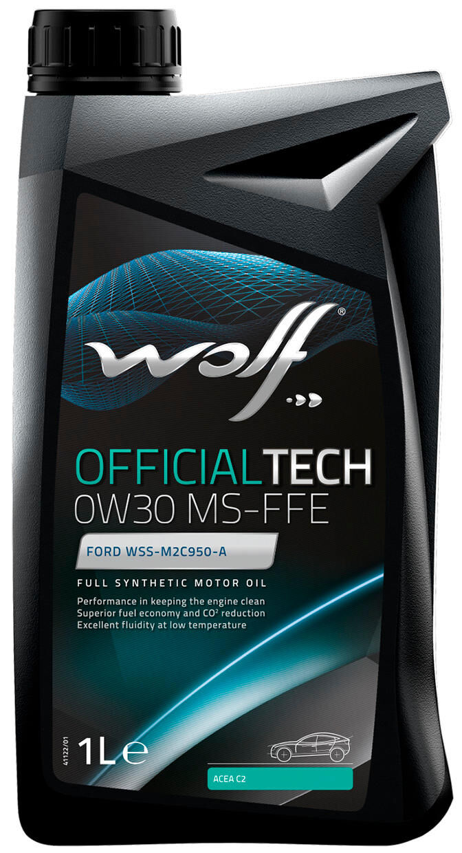 Wolf Motor Oil OfficerTech MS-Fe. MotorOil 0W30 1L OFF.Tech MS-FE