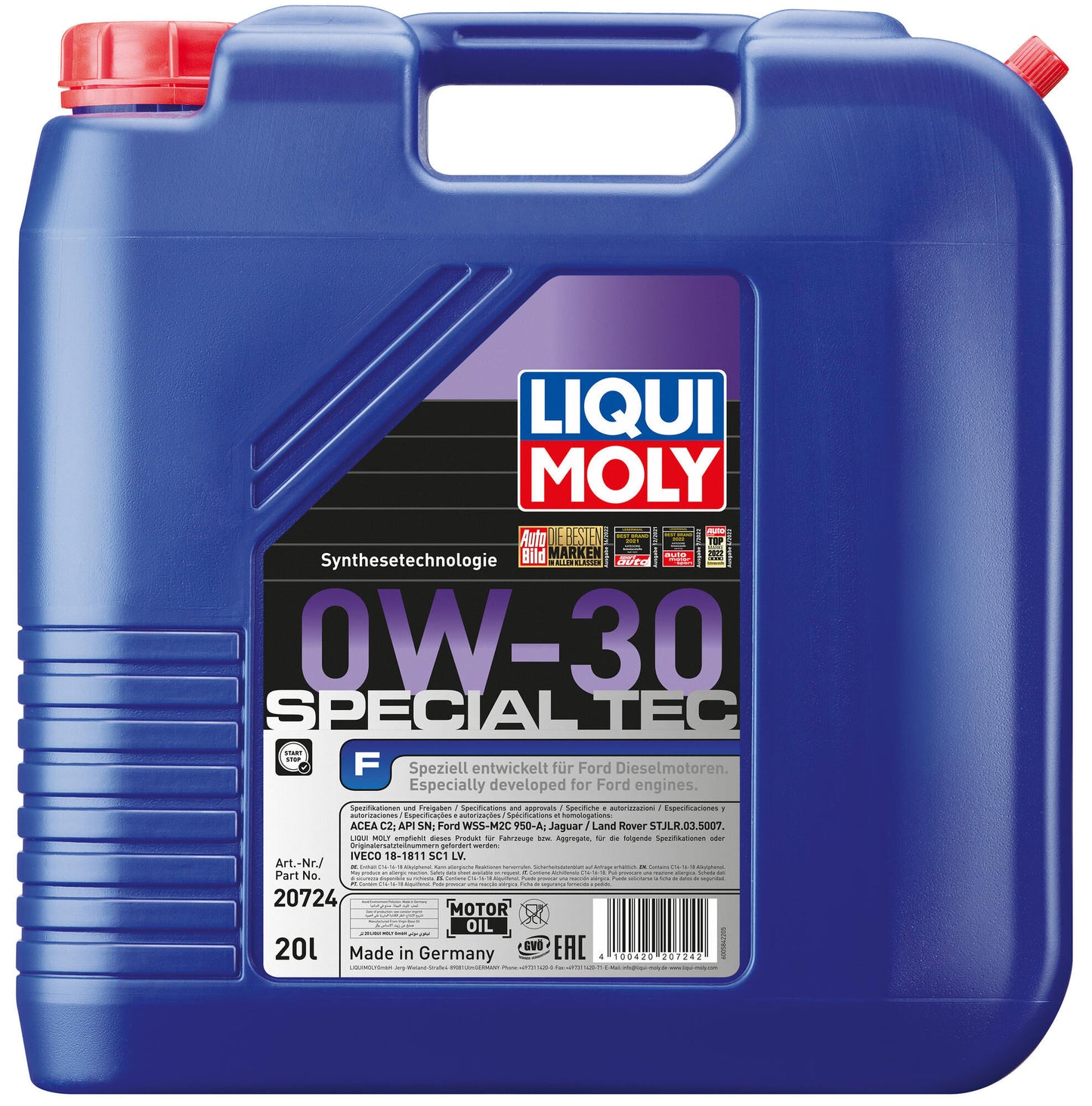 Liqui MOLY Motor Oil Special Tec f.