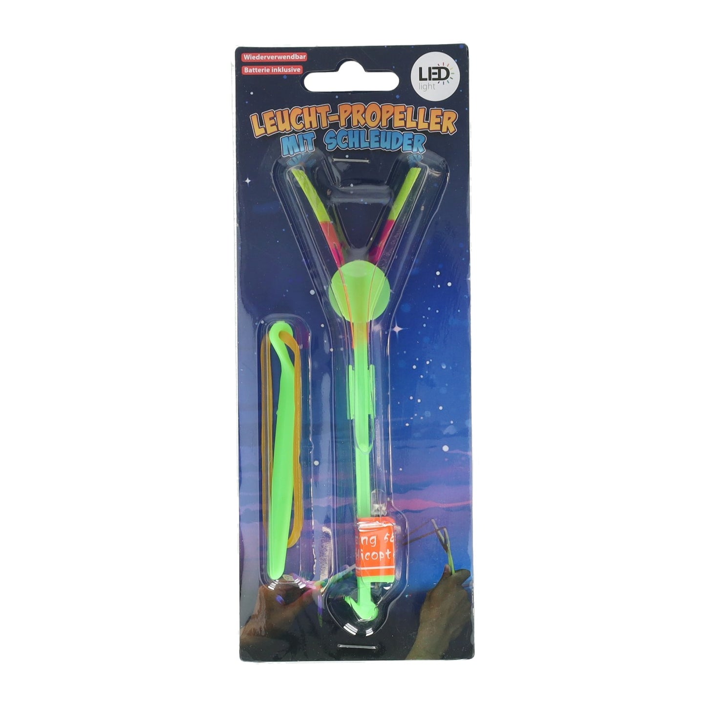Propadora voladora con luz