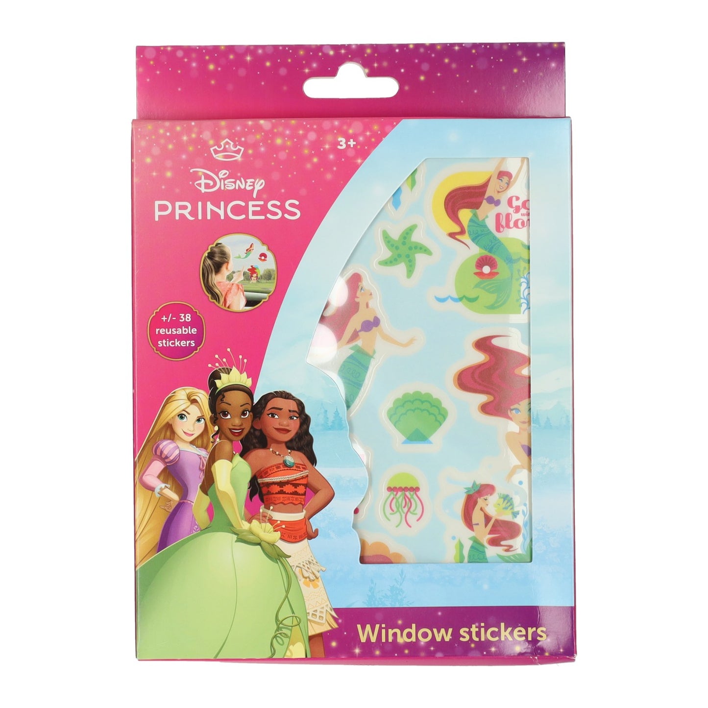 Vinilos decorativos Disney princesas reutilizables