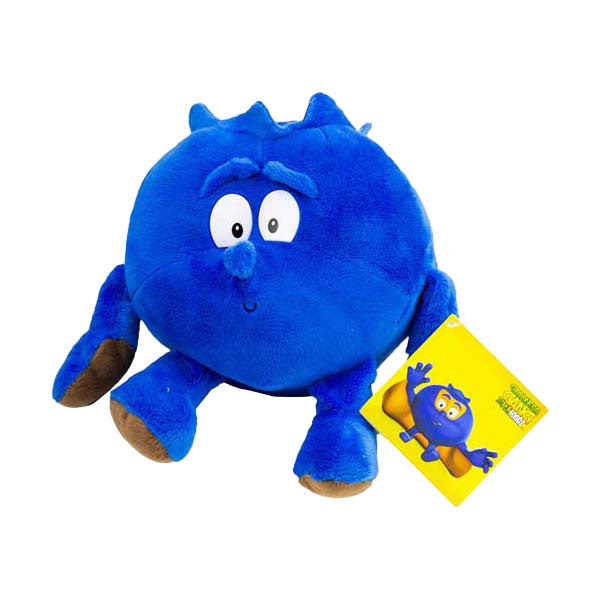 Azul pelos de peluche, 15 cm