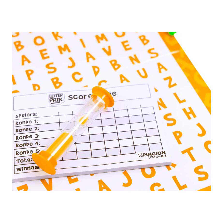 Pingion games - letterprik bordspel