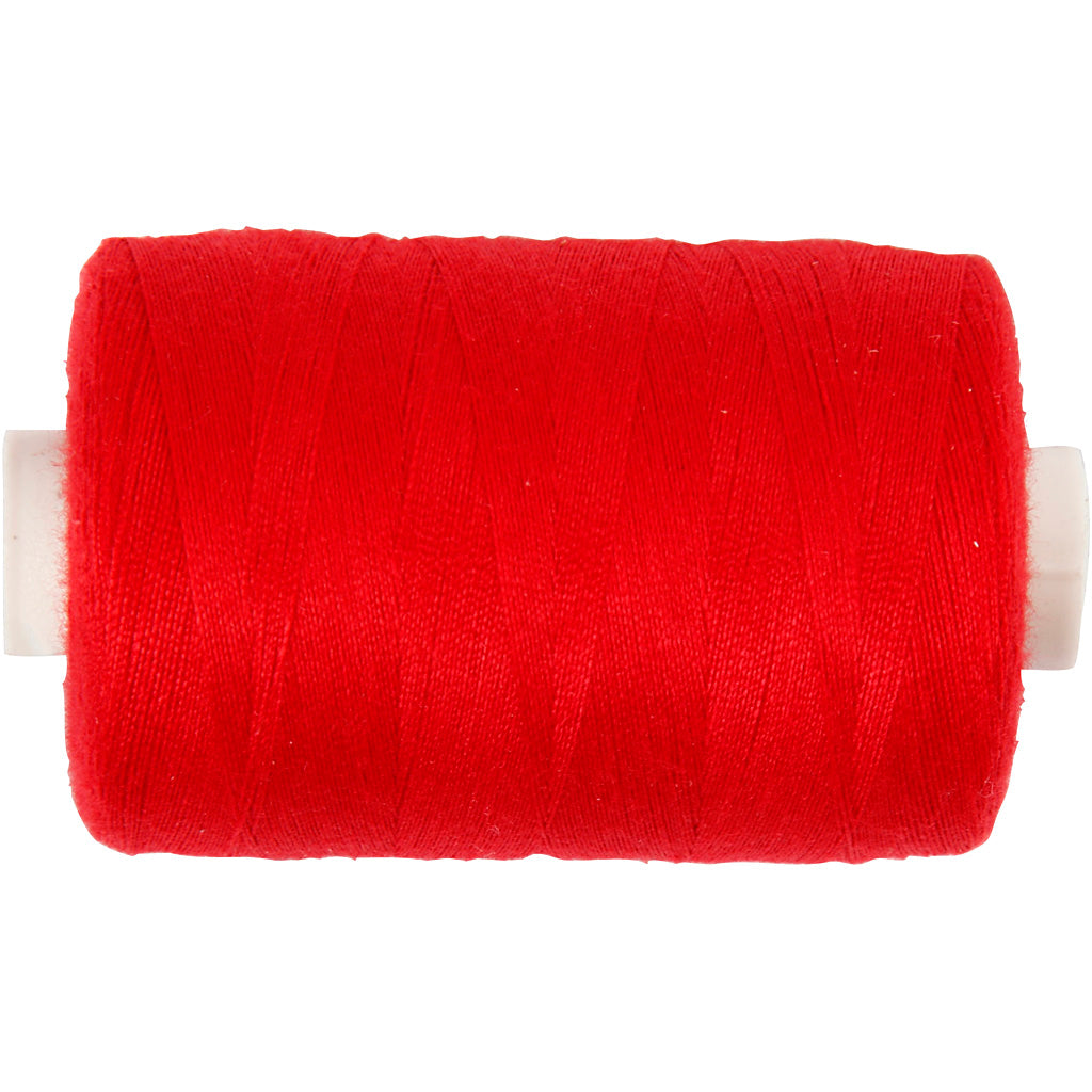 Filo da cucito Creative Company, rosso, 1000 m 1 rotolo