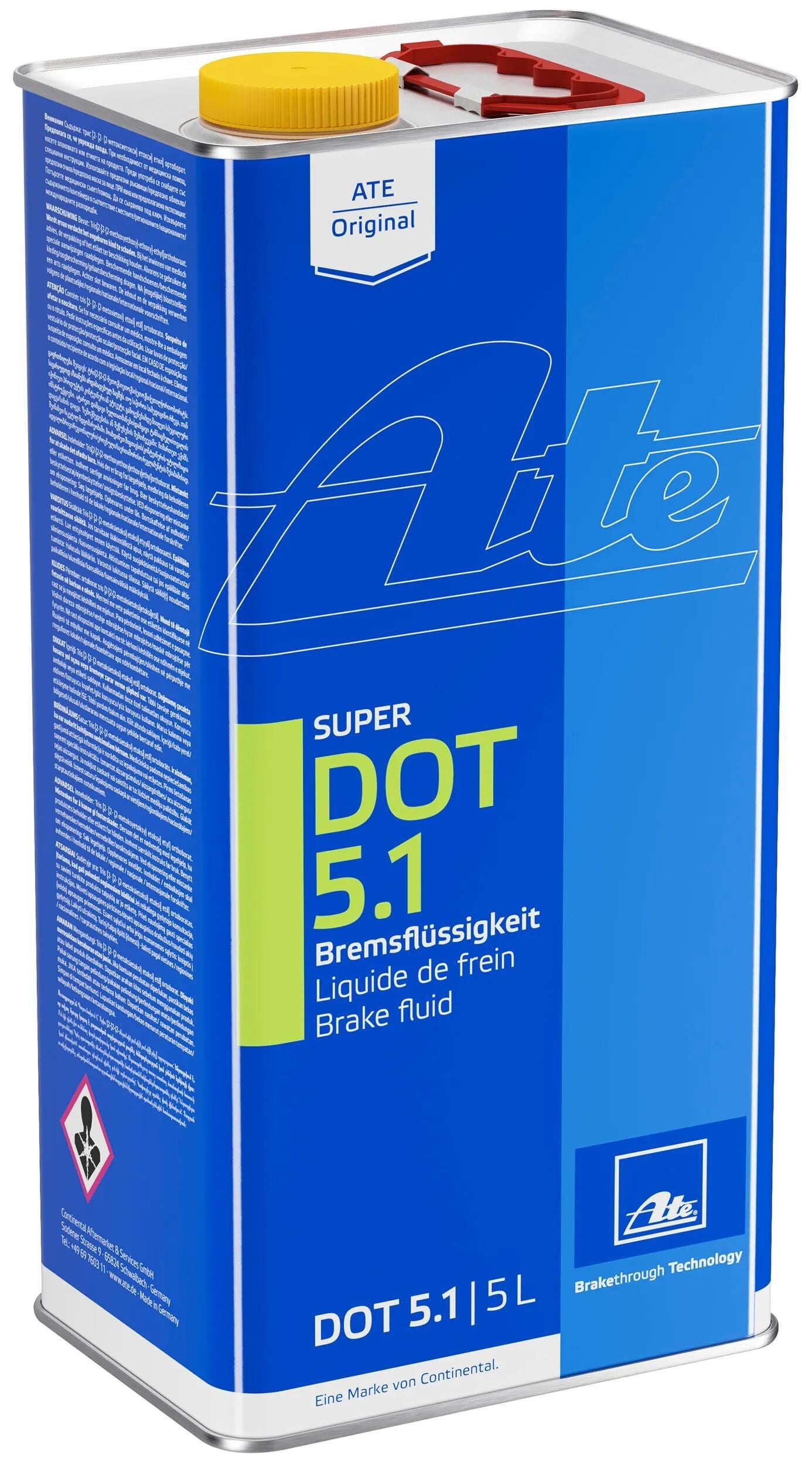 Comió líquido de frenos 5 L Super Dot 5.1