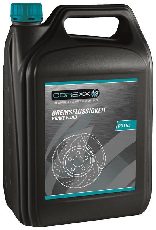 Fluido freno corexx dot5.1 5ltr. Potere