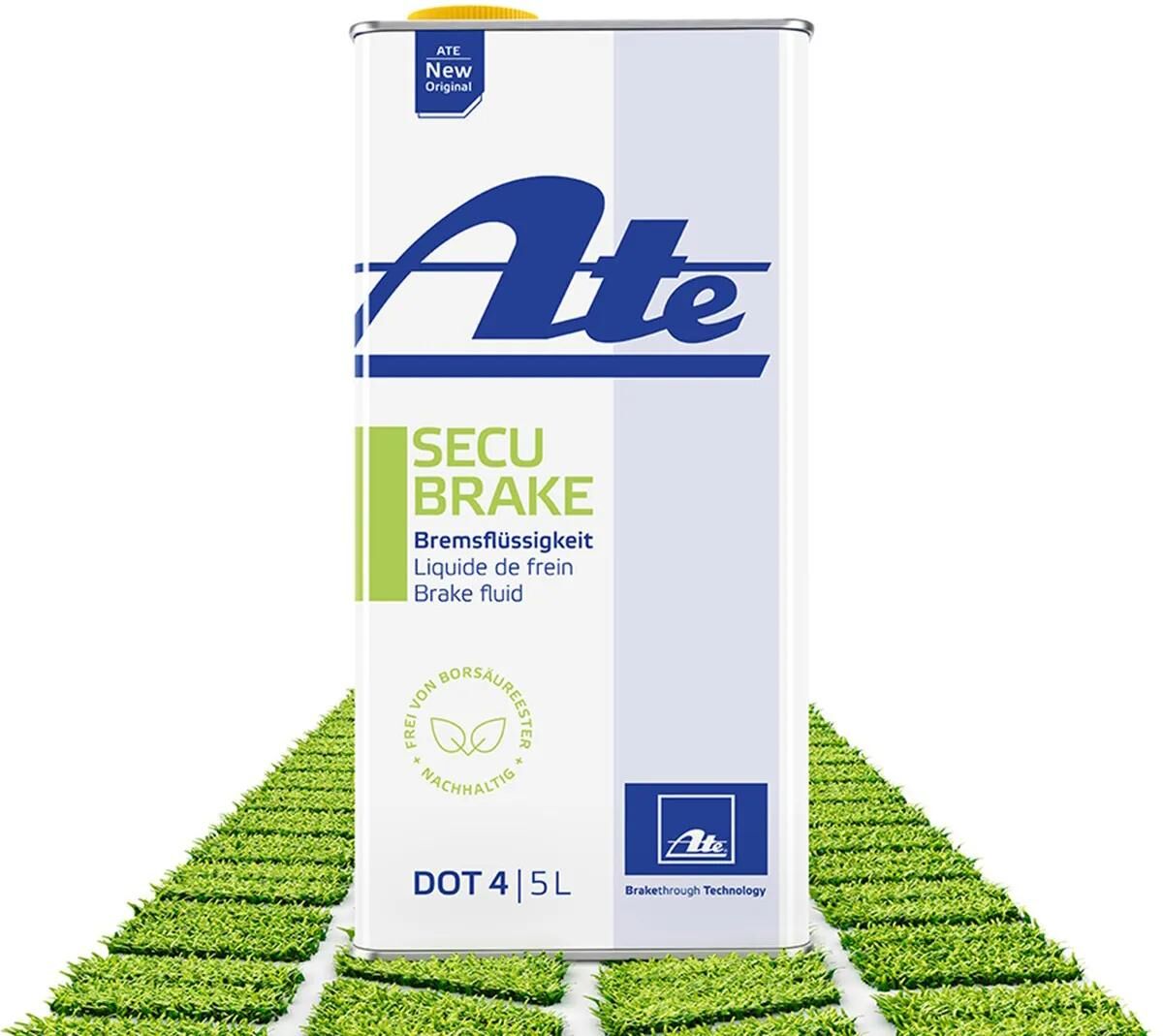 Ate bremsflüssigkeit secubrake dot 4 brake fluid 5 ltr. securebrake dot4
