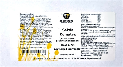 OS VERDE OS Salvia Complesso CANTO CATTO