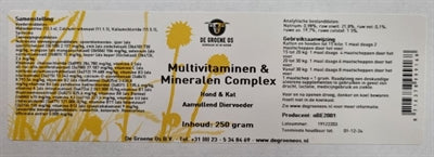 Green OS Multivitamins Mineral Complex Cat