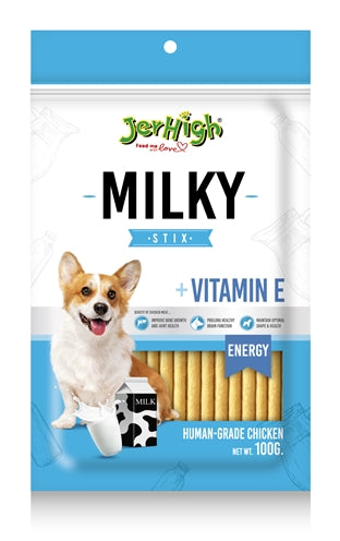 Jerhigh Jerhigh Milky Stix con pollo y vitamina E