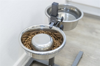 Trixie Food Bowl Dog Dog Lento alimentazione in acciaio inossidabile
