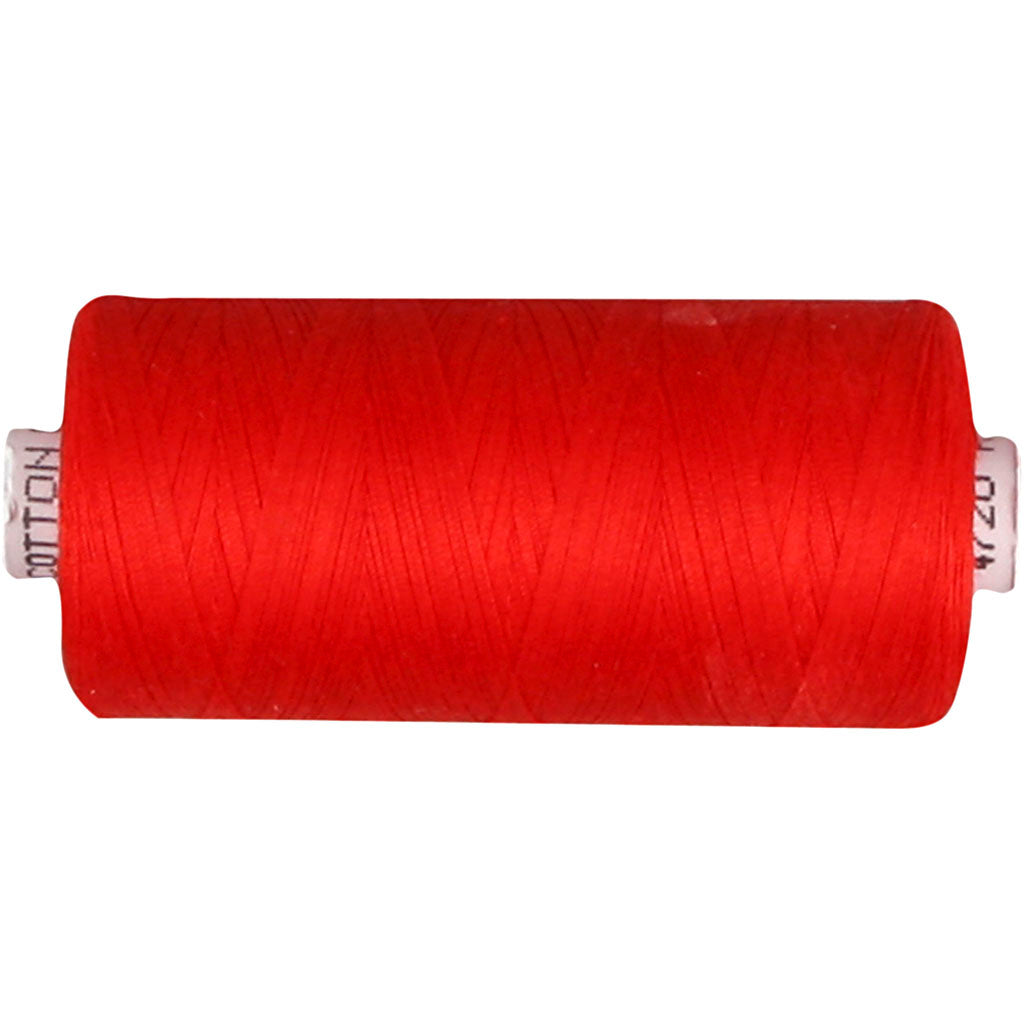 Creativ Company Sewing Gigars Red, 1000m