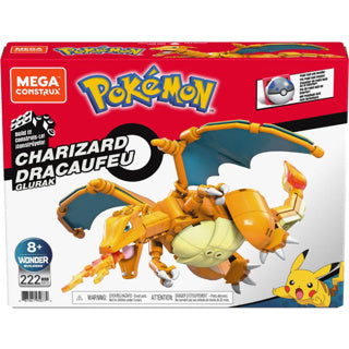 Mattel Mega Construx Bouwset Charzard
