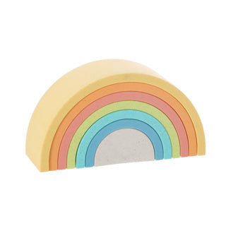 Mlitoys mlitoys bioplástico apilable arco iris 7 piezas