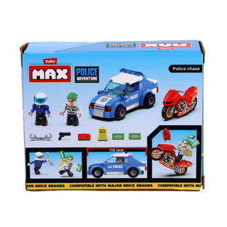 Max City Police Auto 125 piezas