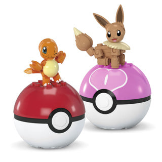 Pokemon Mega 2-Pack Eevee y Charmander