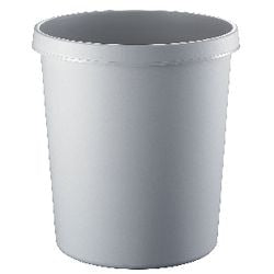 Pattumiera helit 30l grigio chiaro