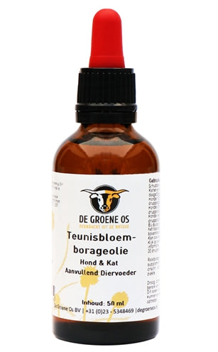 Sistema operativo verde teunisbloem-borage olio gatto