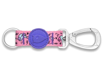 Morso llave del cable anillo reciclado dulce tweet rosa