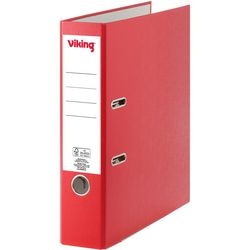 Etichetta autoadesiva pieghevole rosso vichingo