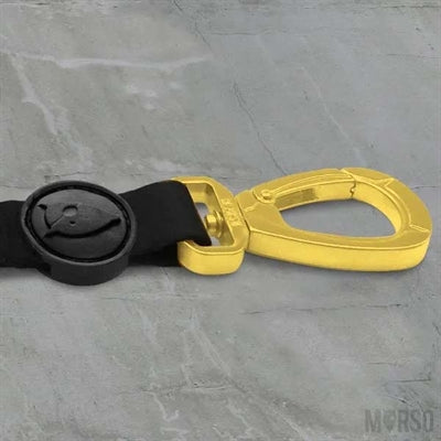 Morso Dog Cinturón de oro Caviar de oro reciclado ajustable